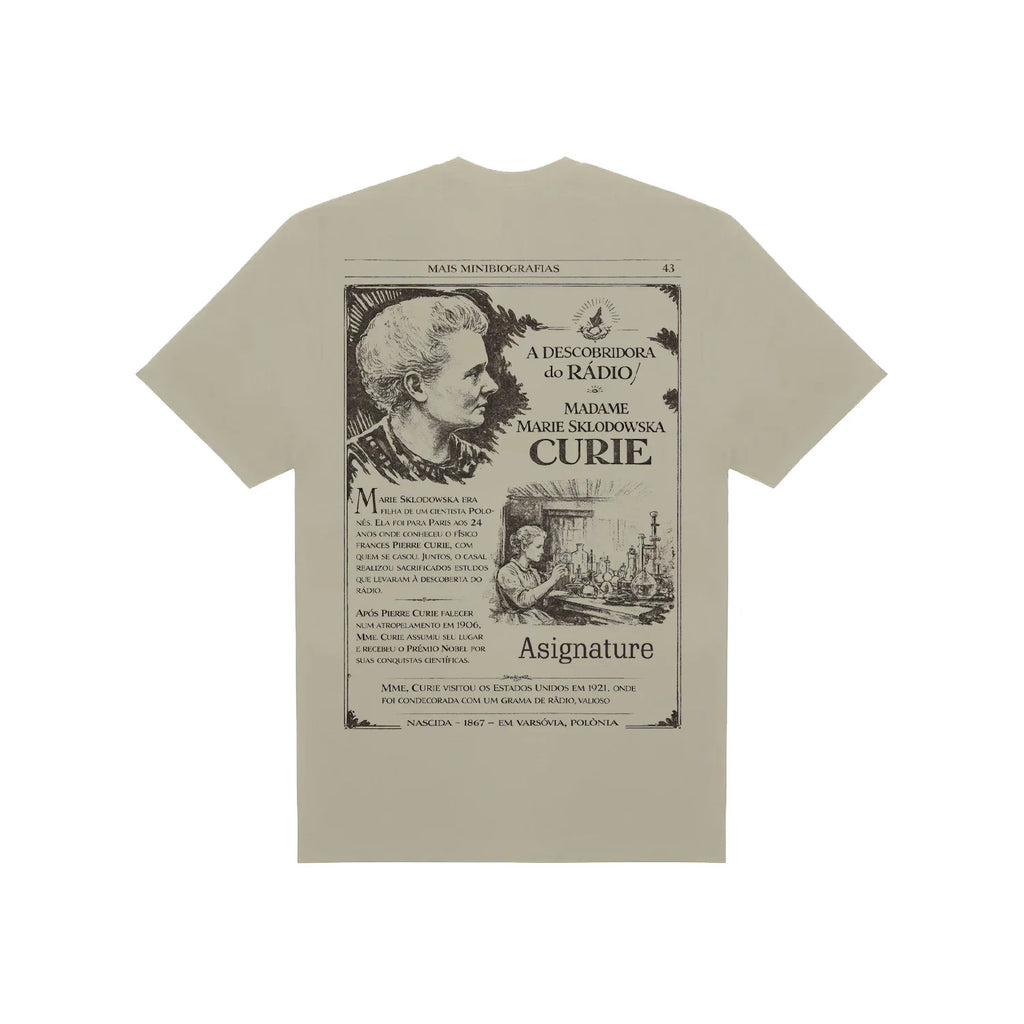 Camiseta ASIGNATURE Marie Curie Tee
