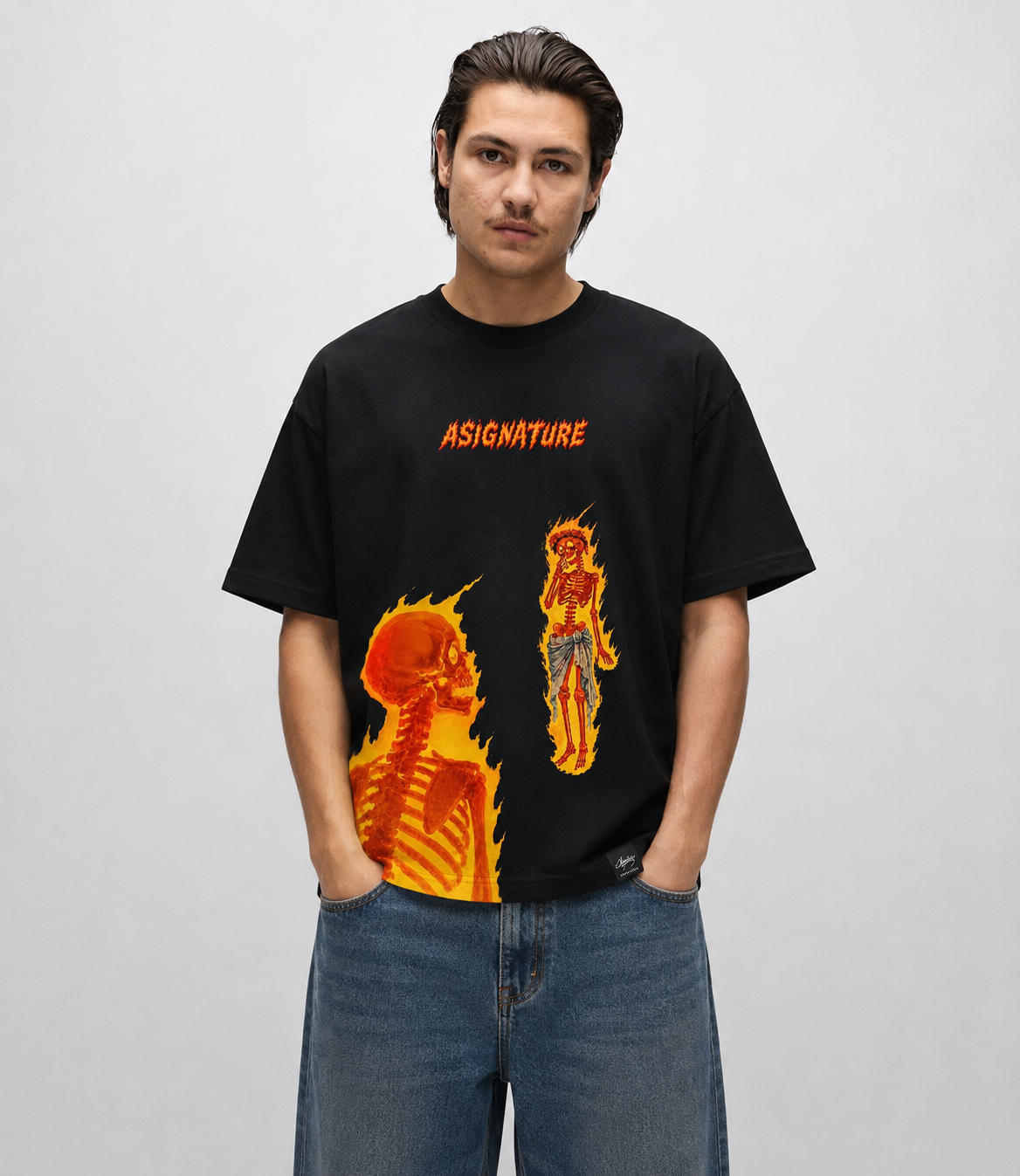 Camiseta ASIGNATURE Burning Souls Tee