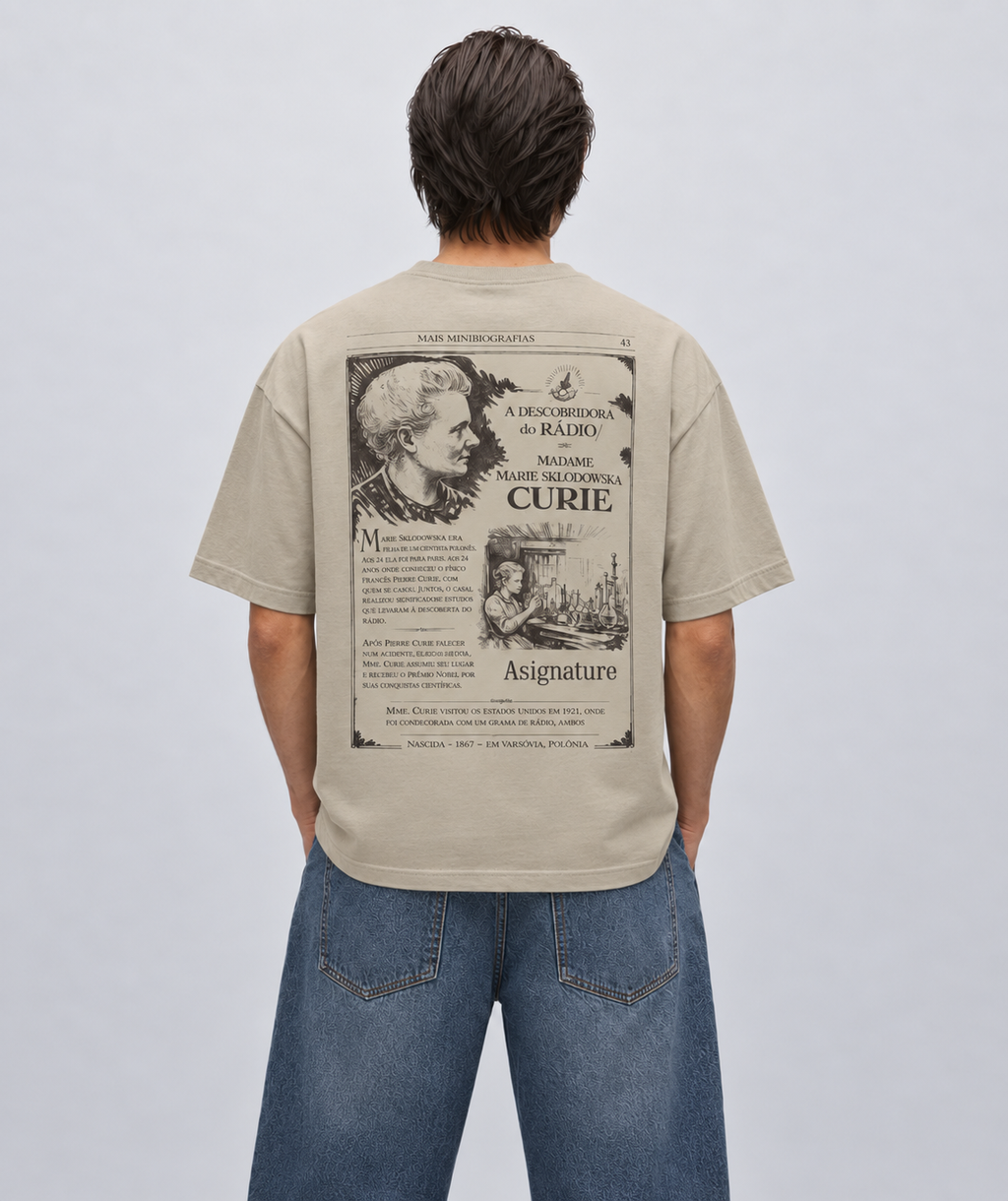 Camiseta ASIGNATURE Marie Curie Tee