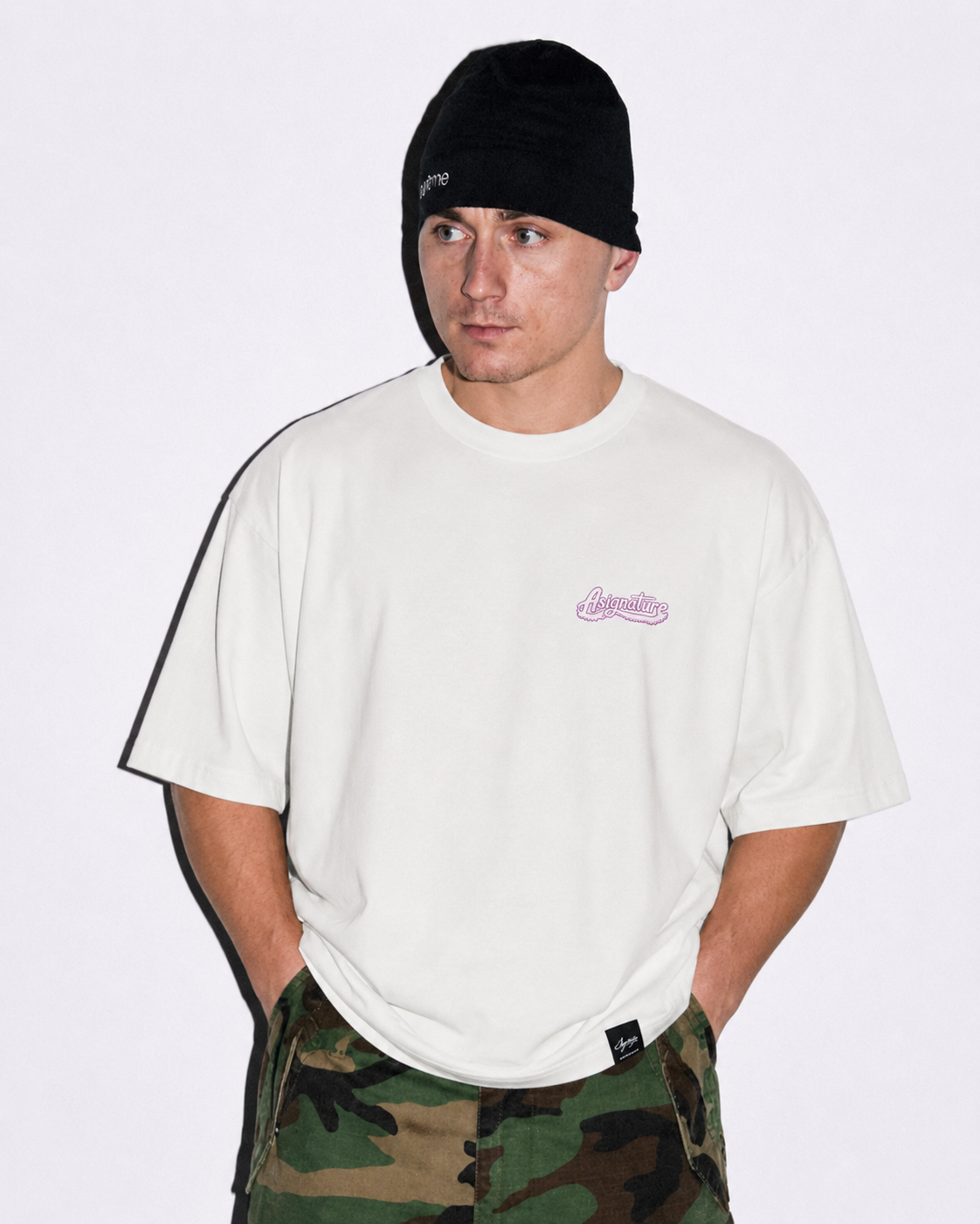 Camiseta ASIGNATURE Grandma — Off White