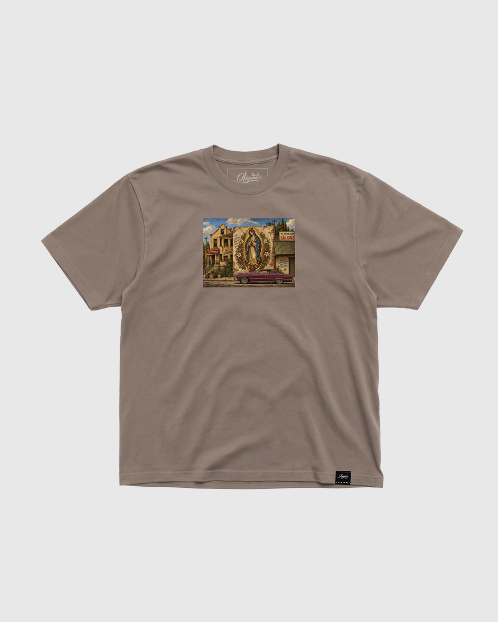 Camiseta Oversized Abençoada