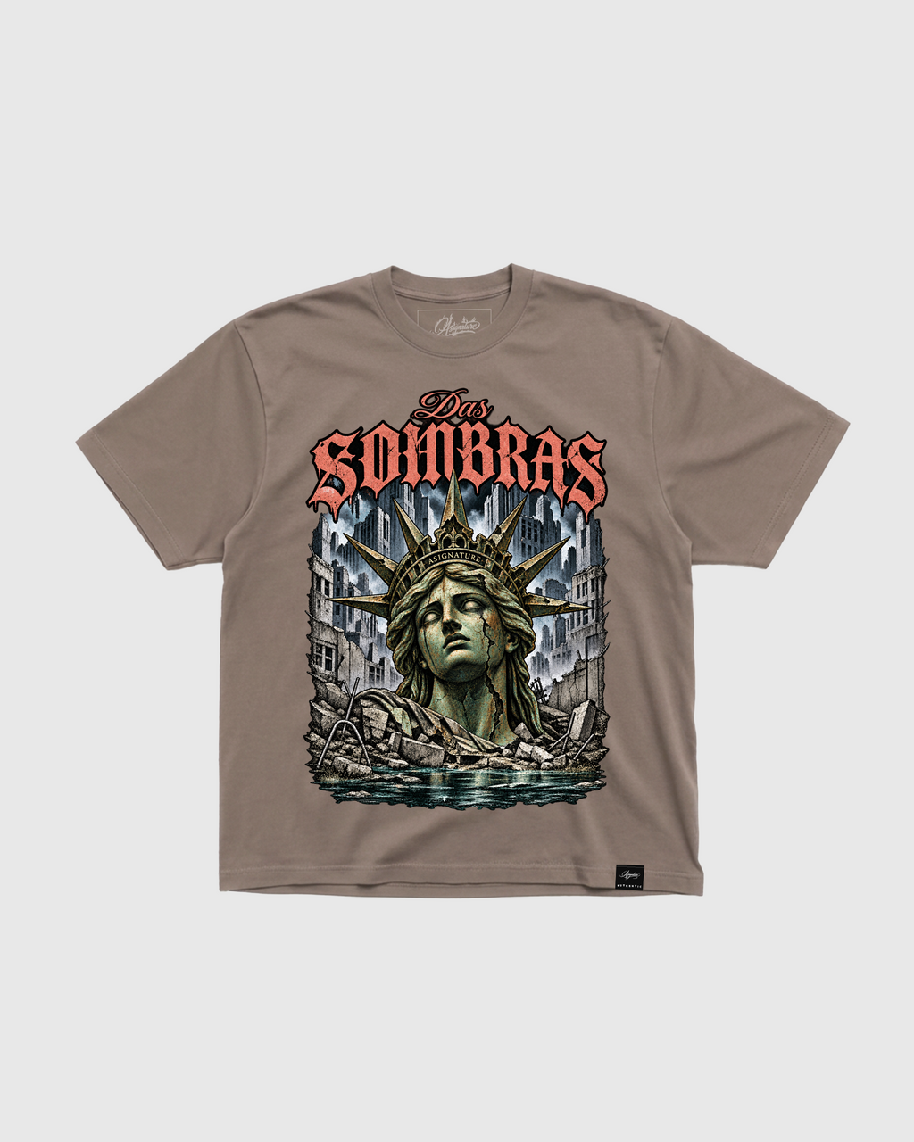 Camiseta Oversized Das Sombras