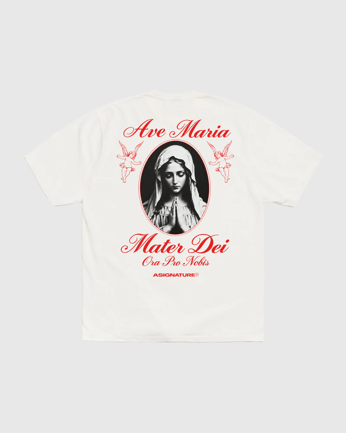 Camiseta Oversized Ave Maria