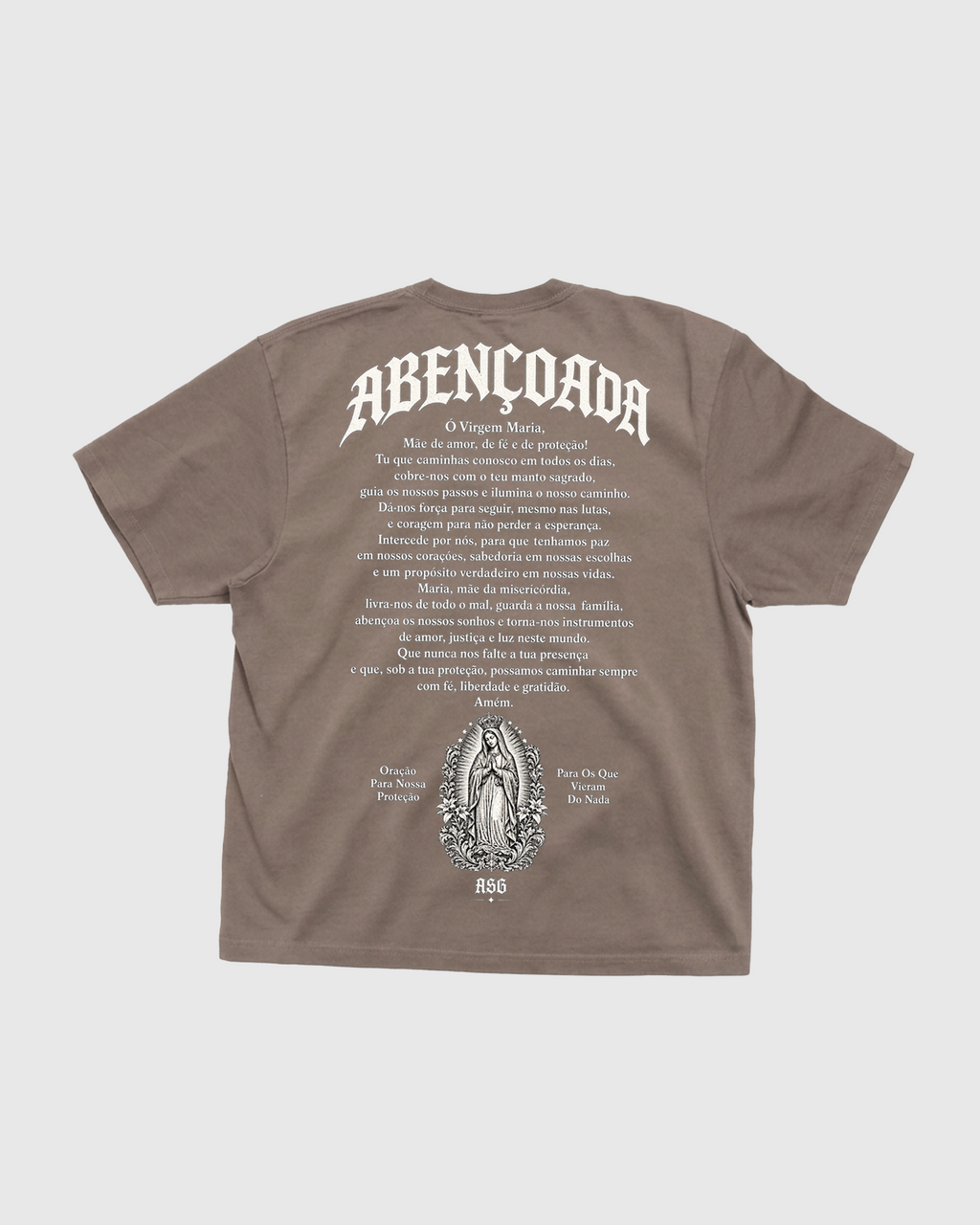 Camiseta Oversized Abençoada