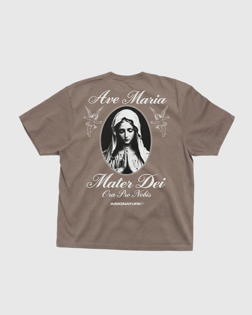 Camiseta Oversized Ave Maria
