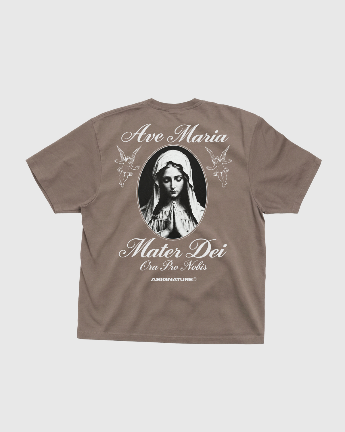 Camiseta Oversized Ave Maria