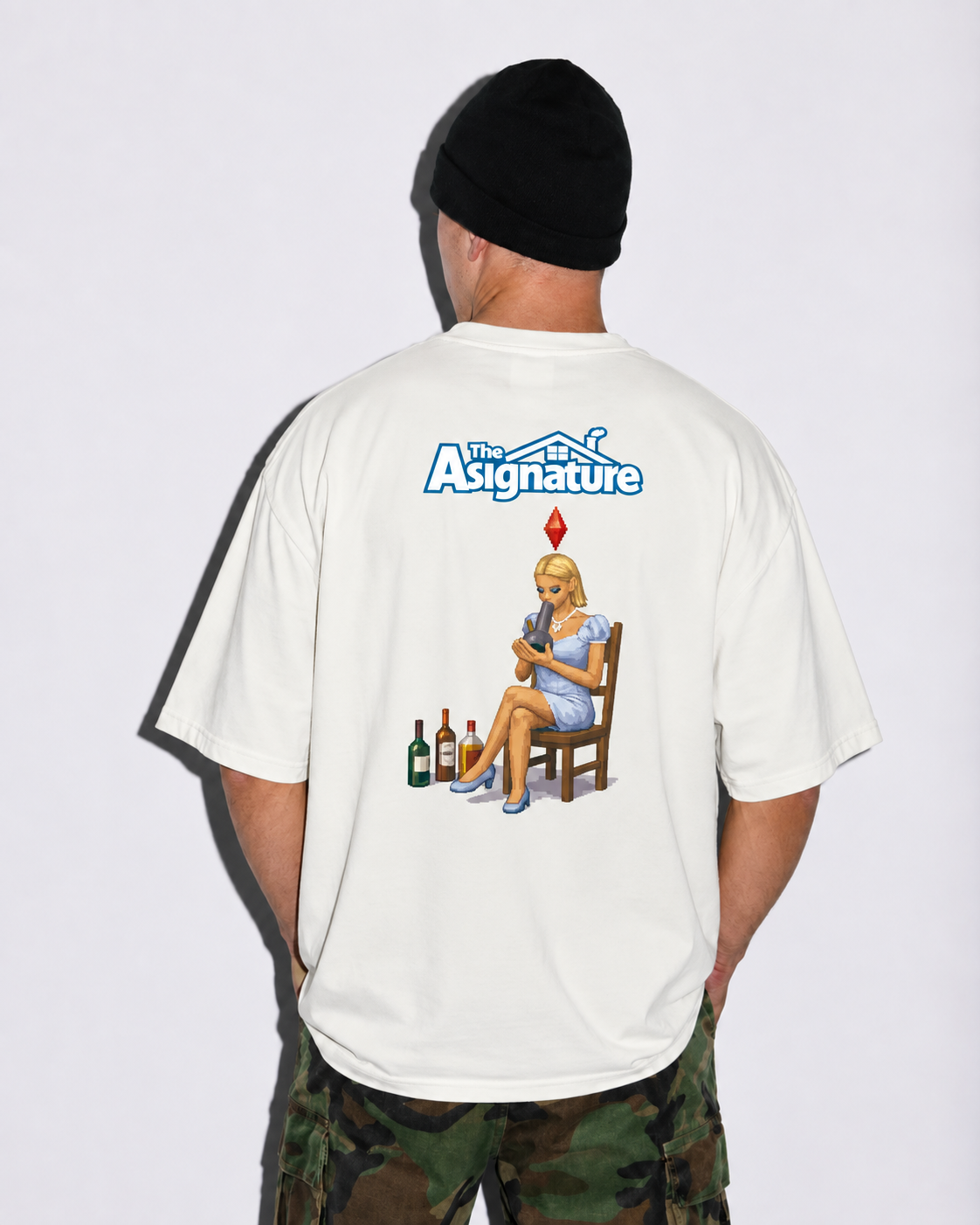 Camiseta ASIGNATURE Pixel Life Tee