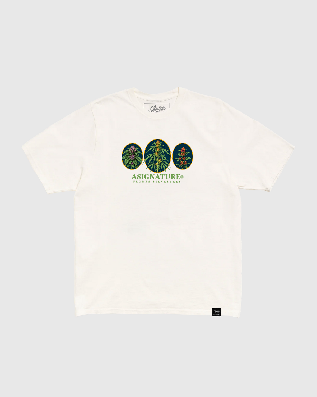 Camiseta Oversized Flores Silvestres