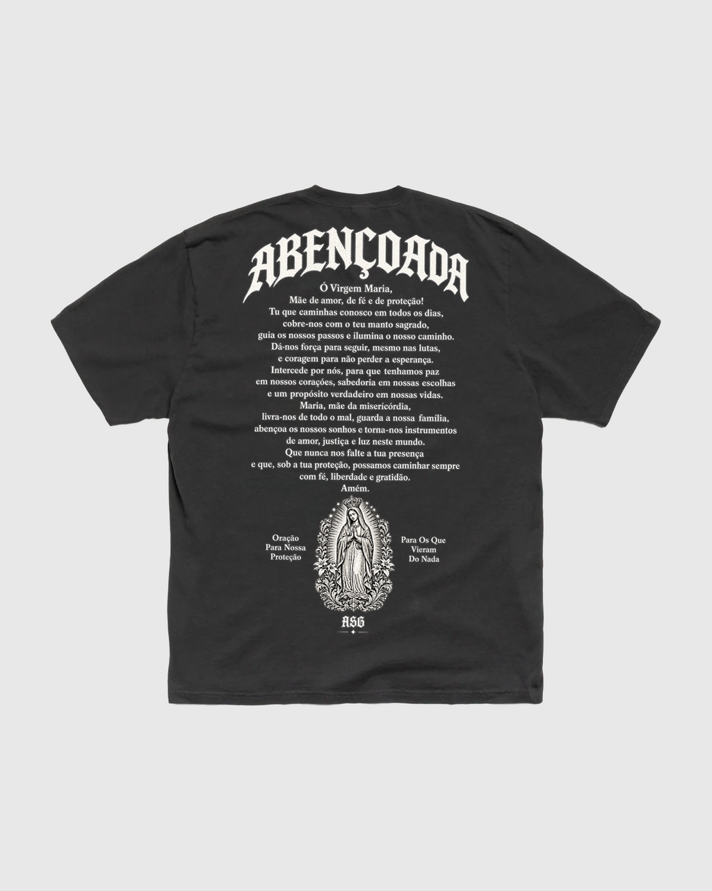 Camiseta Oversized Abençoada