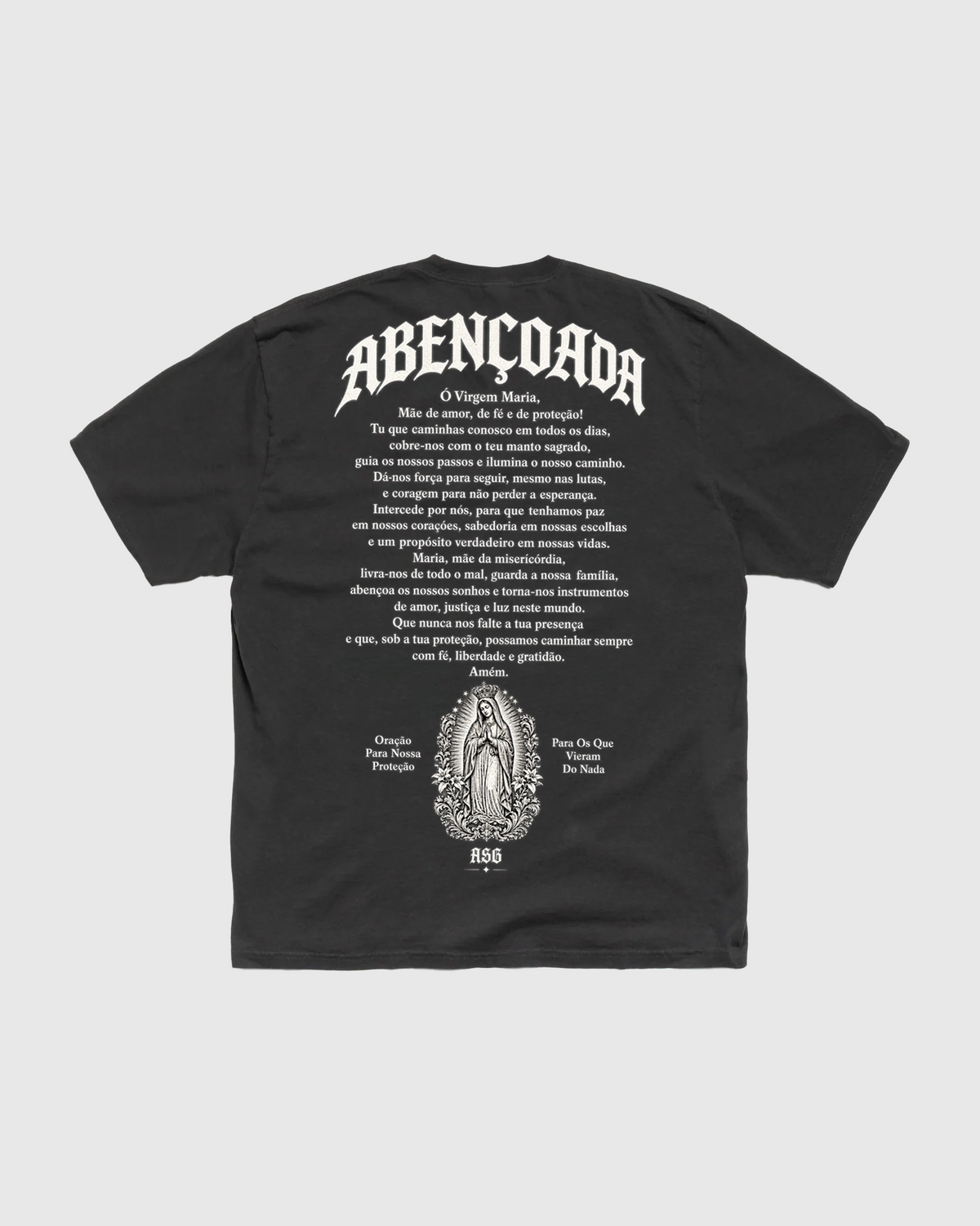 Camiseta Oversized Abençoada