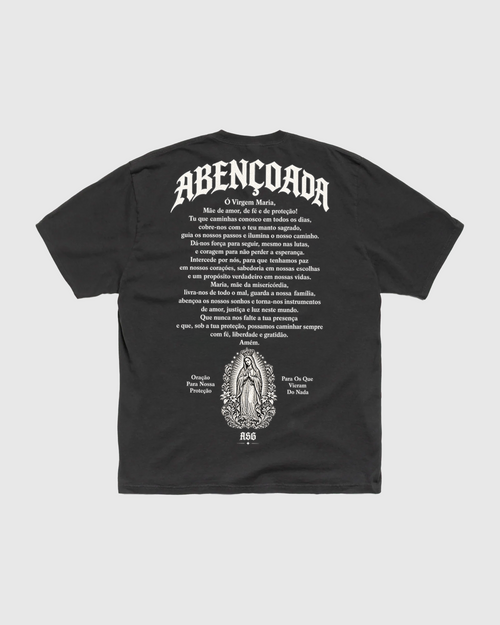 Camiseta Oversized Abençoada
