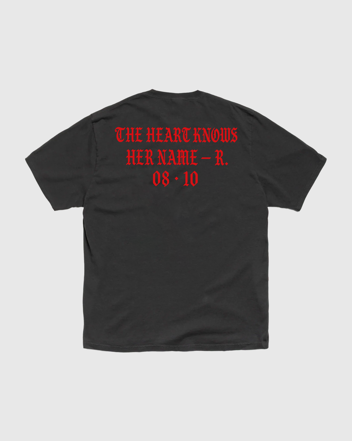 Camiseta Oversized The Heart Knows